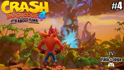 ATÉ ZERAR!! CRASH 4: IT'S ABOUT TIME (PARTE 4) - AO VIVO