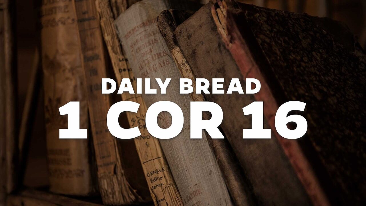 Daily Bread: 1 Cor 16