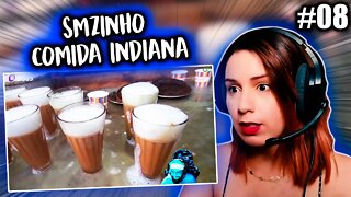 SMZINHO REAGINDO A COMIDA DE RUA INDIANA 08 - REACT