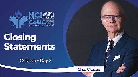 Closing Remarks With Ches Crosbie | Ottawa Day Two | NCI