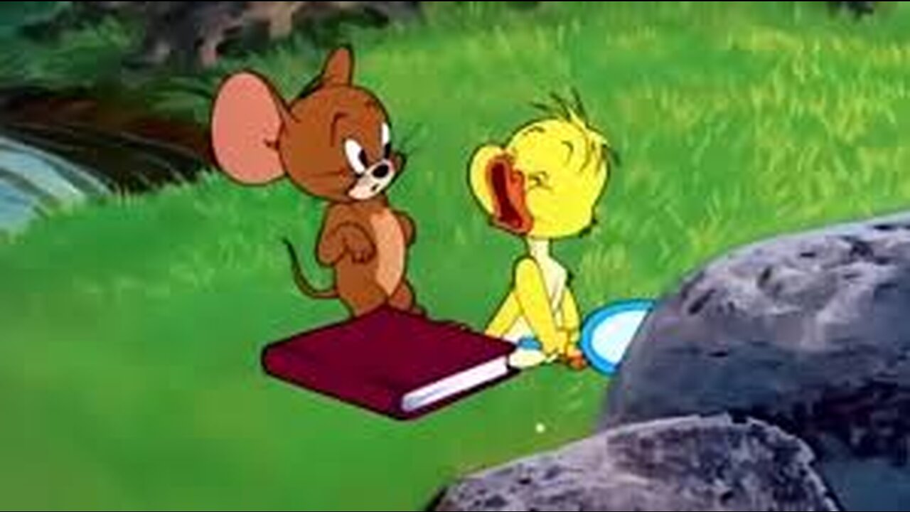 "Adventures of Jerry and his Cute Little Duck - Tom and Jerry Cartoon"