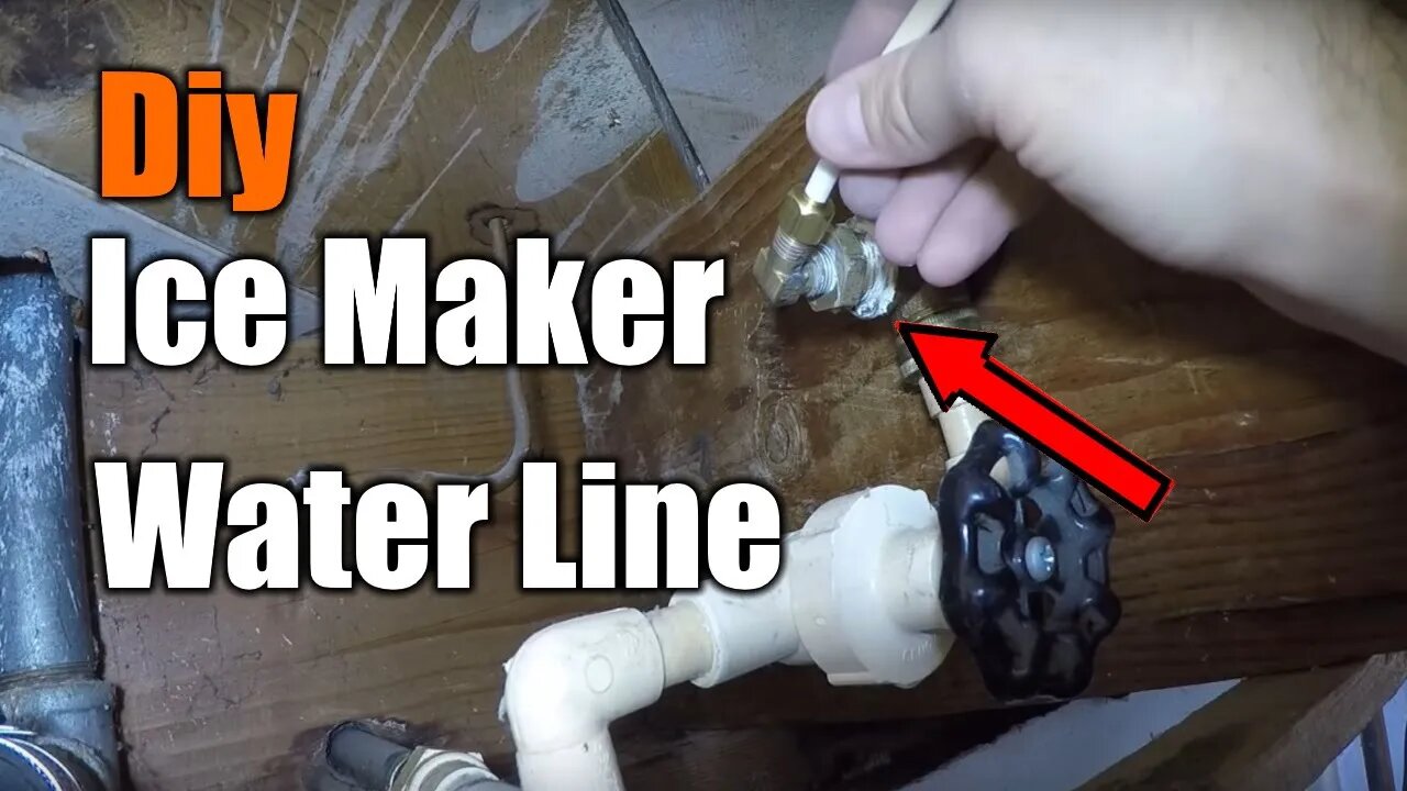 How To Install Waterline to Refrigerator | DIY | THE HANDYMAN