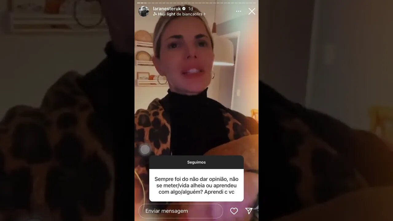 Lara Nesteruk | Não dar opinião na vida do outro