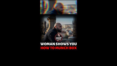 Woman shows you how to munch box #truelove #soulmate