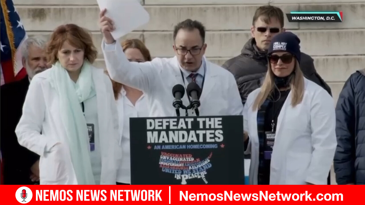 America's Front Line Doctors, Dr. Richard Urso, MD Defeat The Mandates March in D.C. 1-23-2022