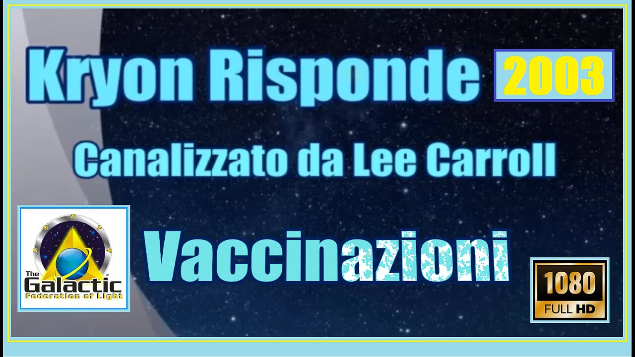 Kryon. - Vaccinazioni