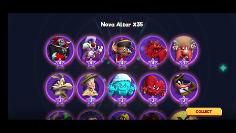 35 x Nova Altar - 70,000 Cosmic Stones - Looney Tunes World of Mayhem - Subscribe for more