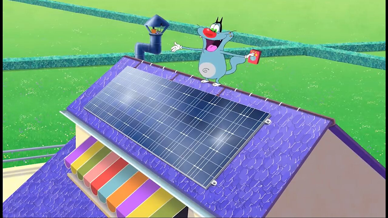 Oggy and the Cockroaches | Oggy Goes Green