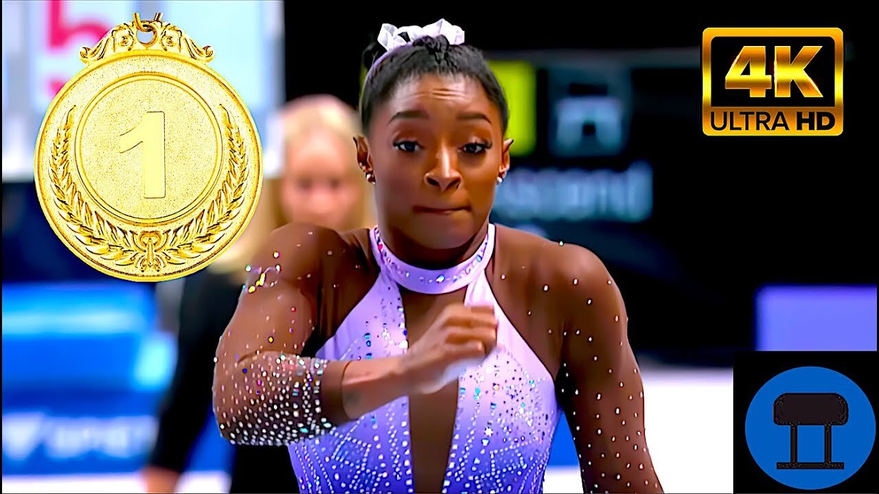 Simone BILES🇺🇸🥇Vault AA Final 2023 U.S Championships YDP & DTY (NBC.4K)