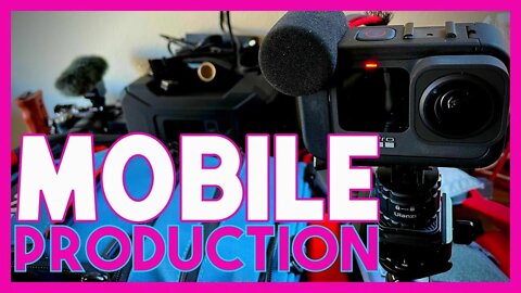 BUILDING MY MOBILE PRODUCTION | Prepping for some IRL streaming