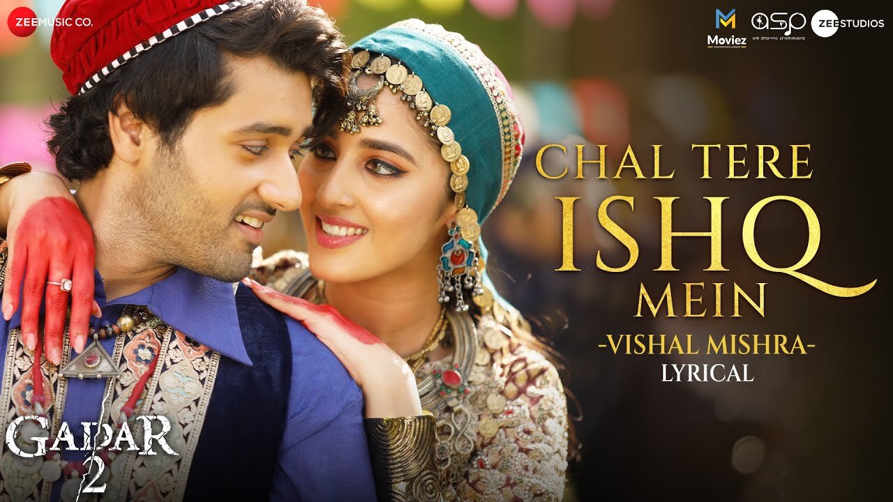 Chal Tere Ishq Mein (Female)- Gadar 2 -Utkarsh Sharma,Simratt Kaur -Vishal M,Mithoon,Neeti,Sayeed