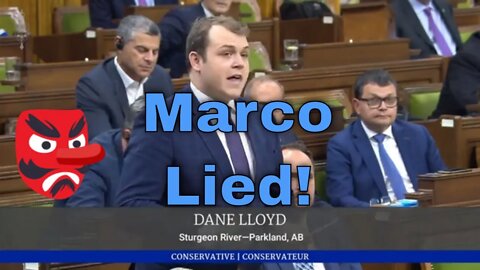 Minister of Public safety Marco Mendicino lied about invoking the Emergencies Act🎯