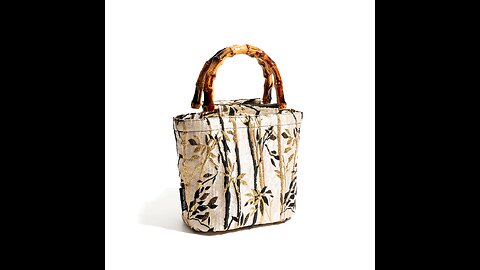 Fashion Luxury Design Bamboo Embroidery Tote Top Handle Handbag Lightweight Unique Satchel