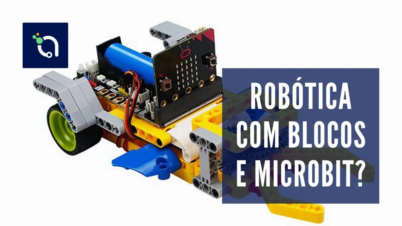 Como unir blocos de montar e Micro:bit para criar robôs?