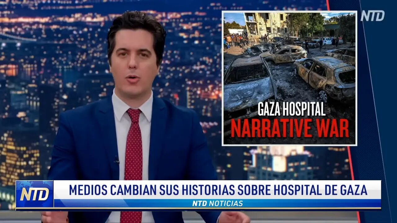 Medios cambian sus historias sobre hospital de Gaza | NTD NOTICIAS