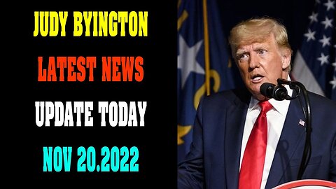 JUDY BYINGTON LATEST NEWS UPDATE TODAY NOV 20.2022 !!!