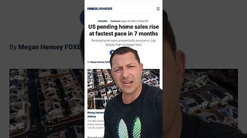 Pending Home Sales Are Hilarious Right Now