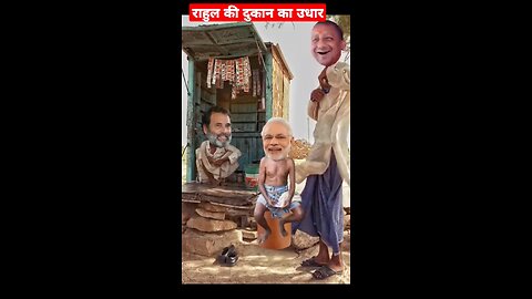 rahul and modi funny video