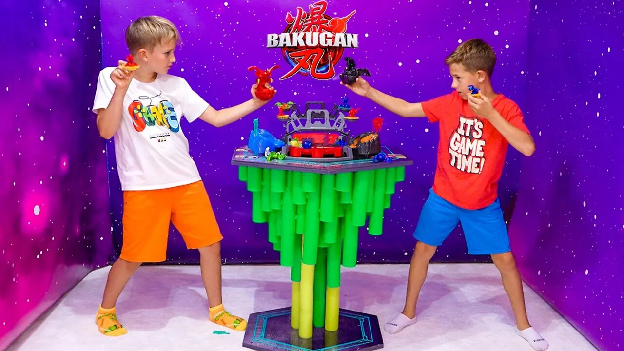 Vlad and Niki Bakugan Battle Arena