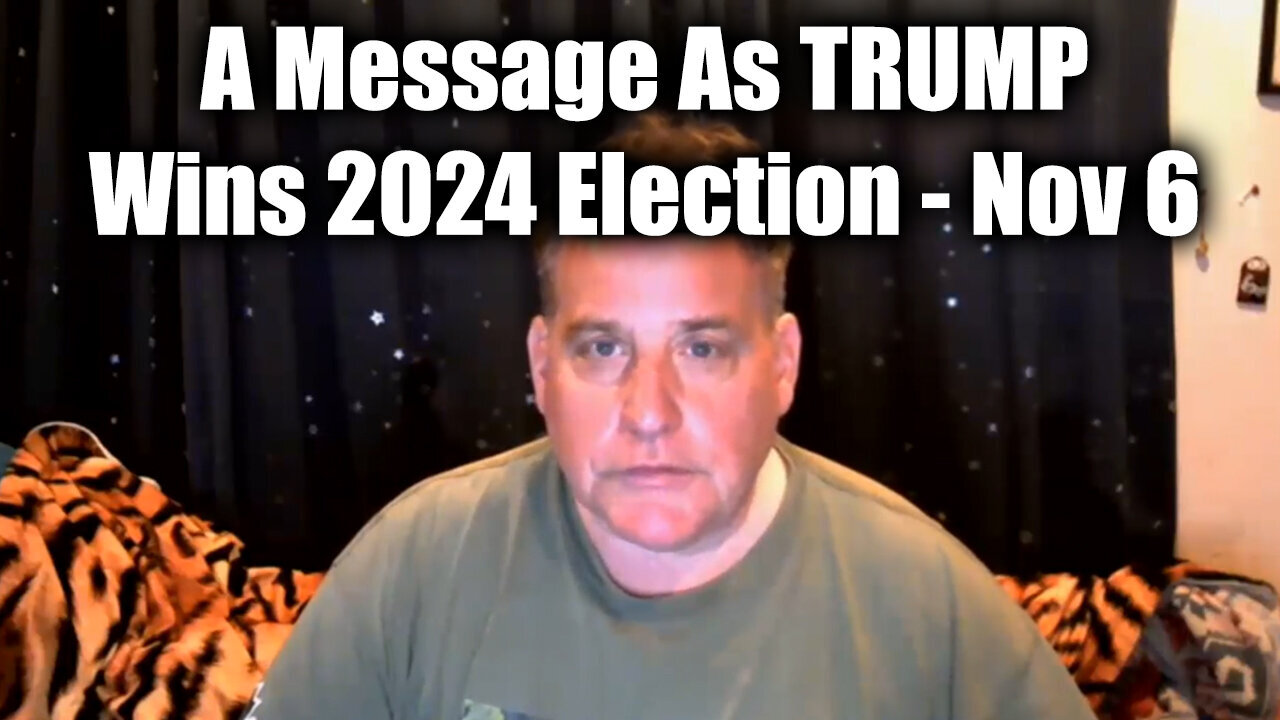 Benjamin Fulford Update Nov 6 - A Message As TRUMP Wins 2024 Election