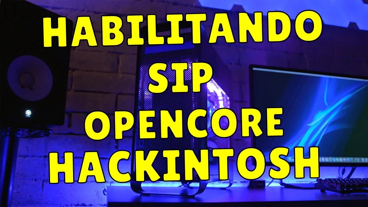 CORTE HABILITANDO DESABILITANDO SIP System Integrity Protection OPENCORE HACKINTOSH