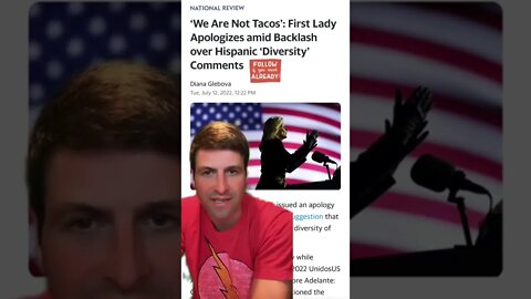 We Are Not Tacos #jillbiden #bidengaffe #comedynews #funnyshorts