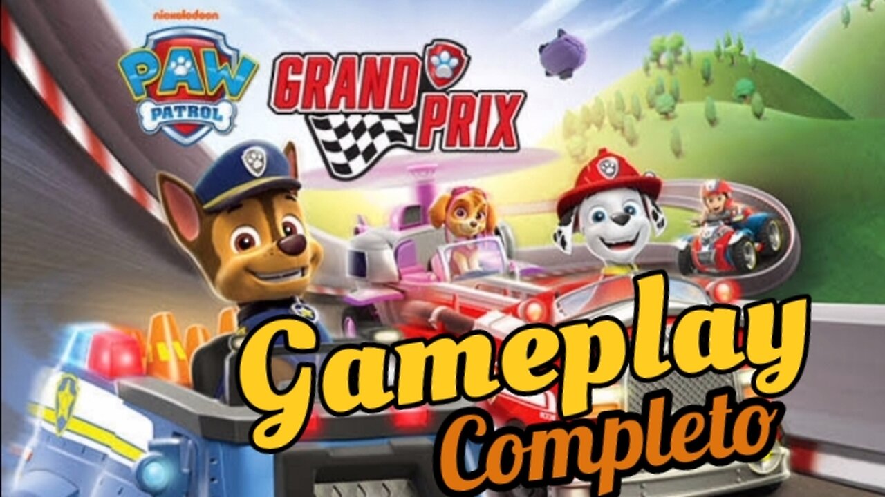 Patrulha canina Grand Prix - Mario Kart de Taubaté - gameplay completo