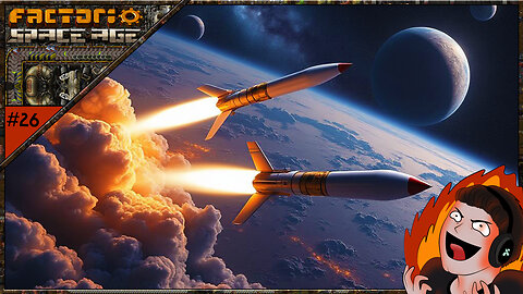 Making Rockets in Space! - Factorio: Space Age DLC! [Streaming Streak Day 29]