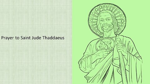 Prayer to Saint Jude Thaddaeus