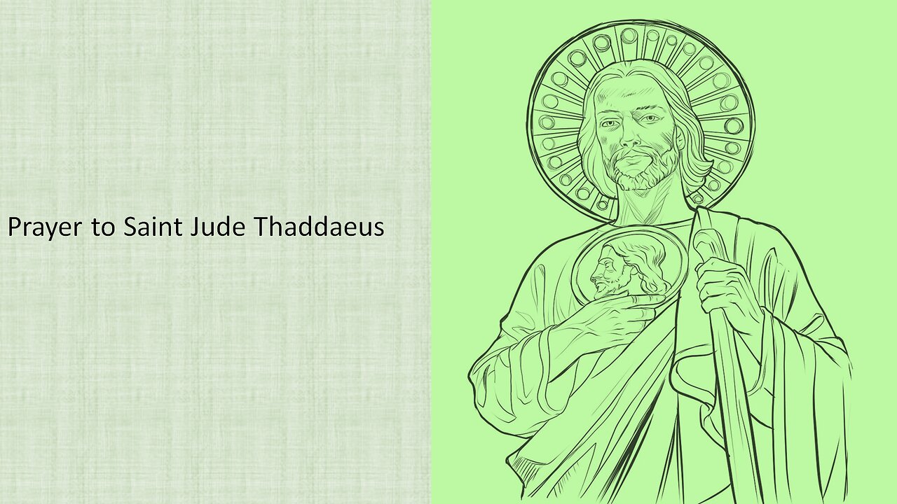 Prayer to Saint Jude Thaddaeus