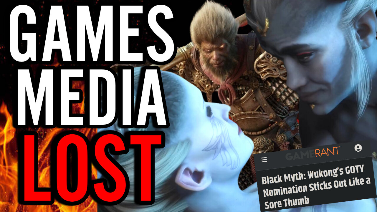 Media Sites ATTACK Black Myth Wukong In Coordinated RETALIATION For Veilguard GOTY Snub!!