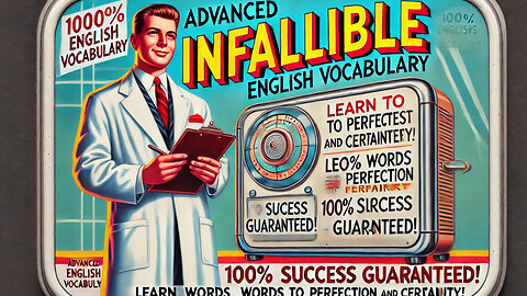 Vocabulary and Pronunciation "INFALLIBLE" Advanced English