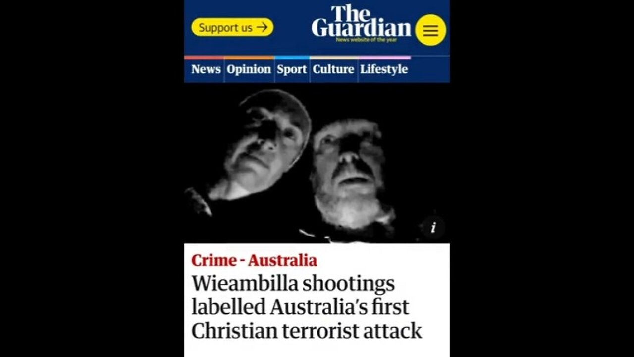 How Can You Have A 'Christian Terror Attack?