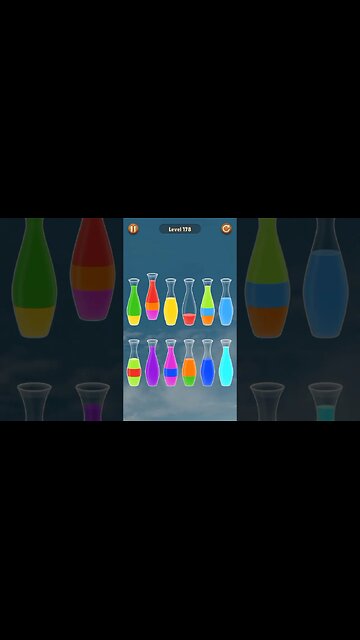 Water Sort level 178 #game #gamer #gaming #shorts #viral #shortsvideo #trending #watersort #games