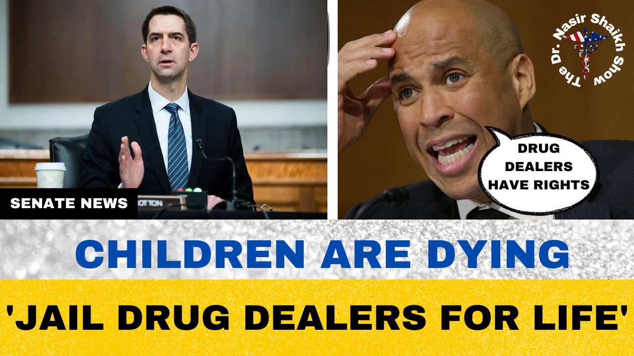 Fiery Debate Between Senators Cory Booker & Tom Cotton on Fentanyl Drug Laws & Guidelines