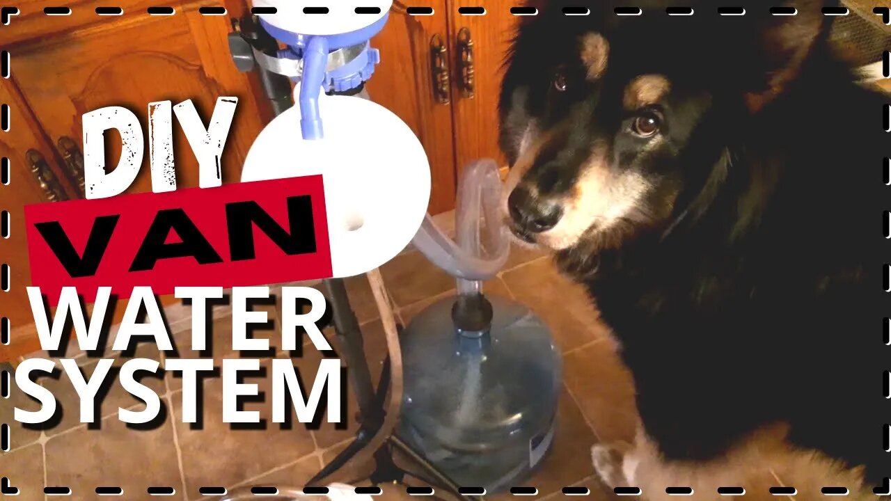 Watch this for a simple van water system!! | DIY Portable Hand Wash Station