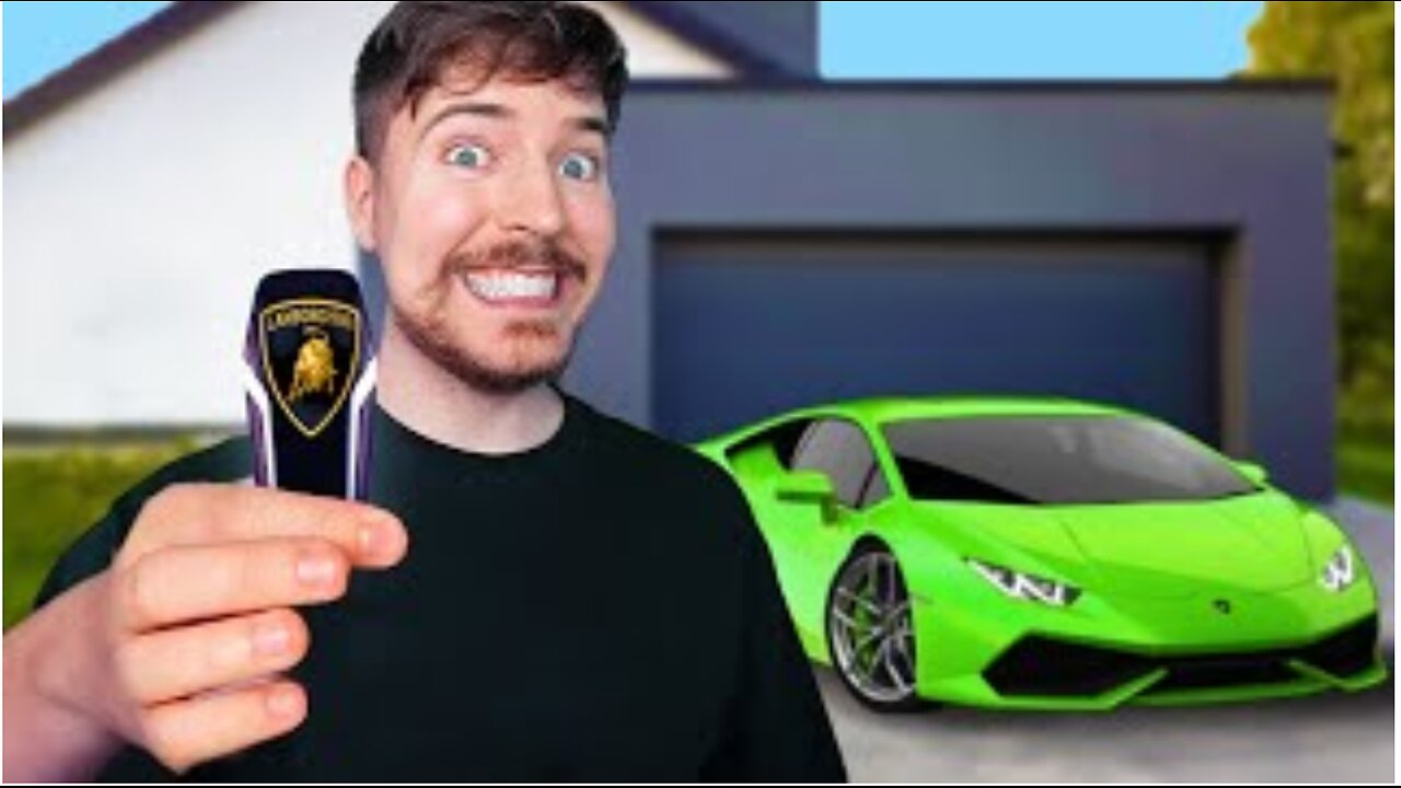 How I won Lamborghini from "MRbeast"....