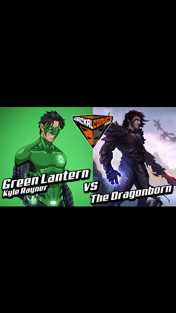 GREEN LANTERN, Kyle Rayner Vs. THE DRAGONBORN - Comic Book Battles: Who Would Win In A Fight?