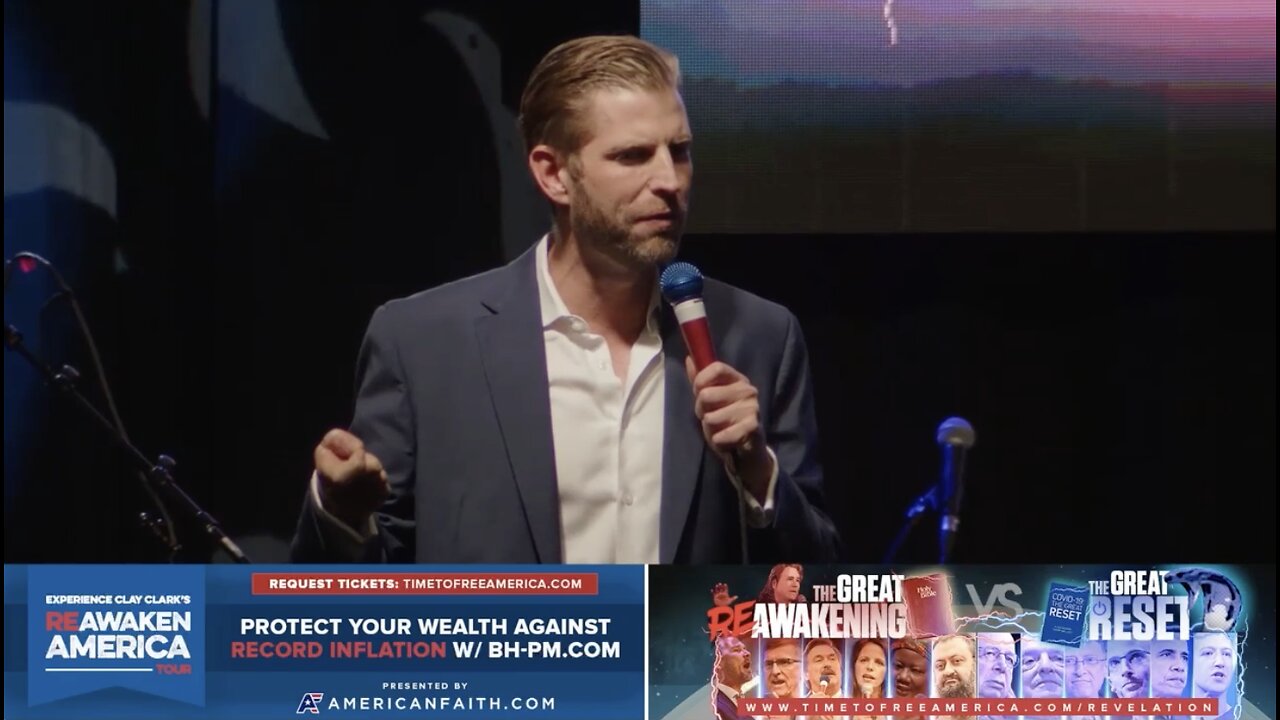 Eric Trump | “We Have To Take Our Country Back!” - Eric Trump