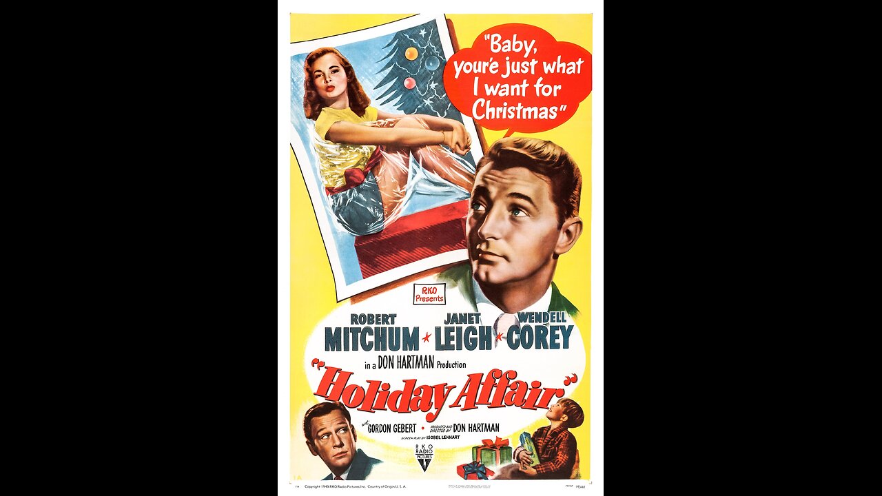 Holiday Affair (1949) | Directed by Don Hartman