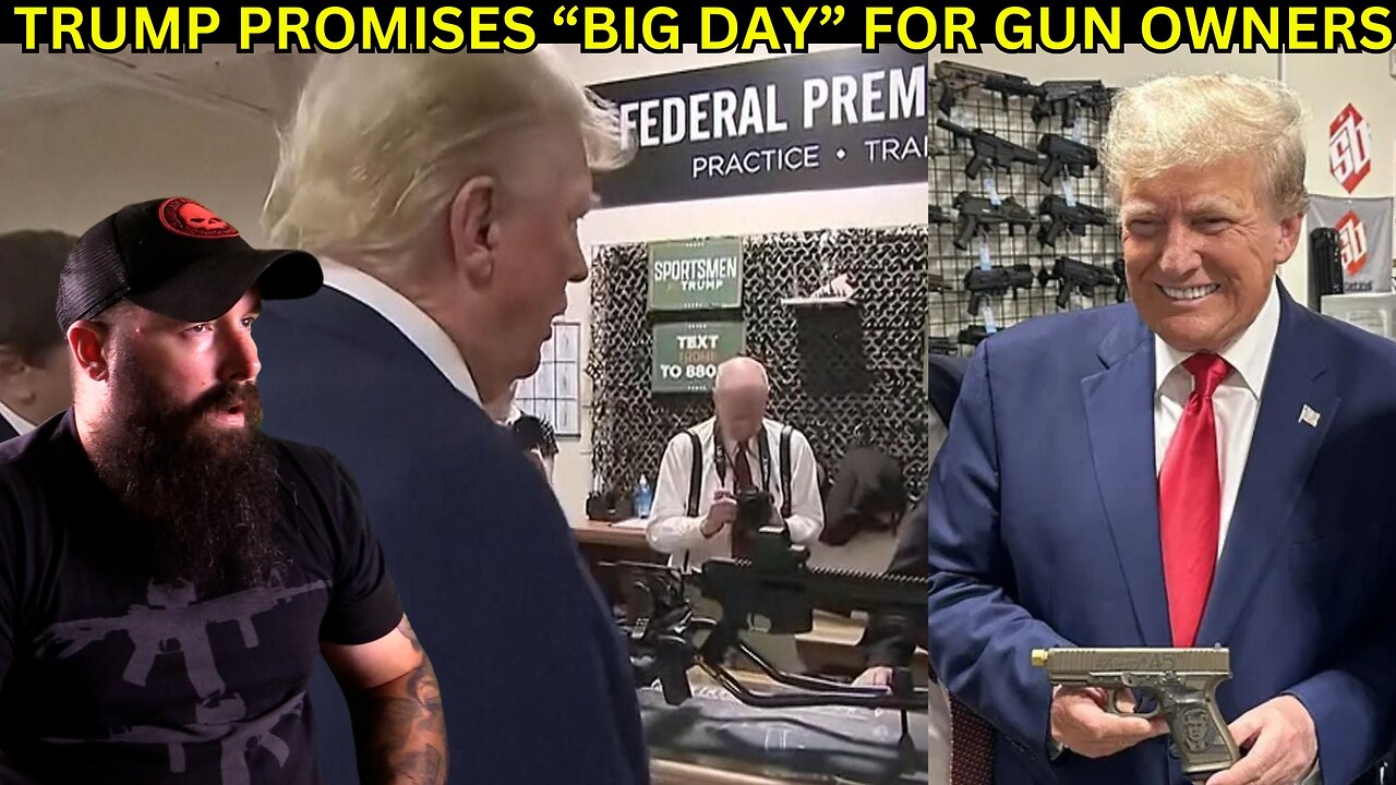 Trump Tells Gun Owners "Get Ready for MASSIVE Win Day 1"