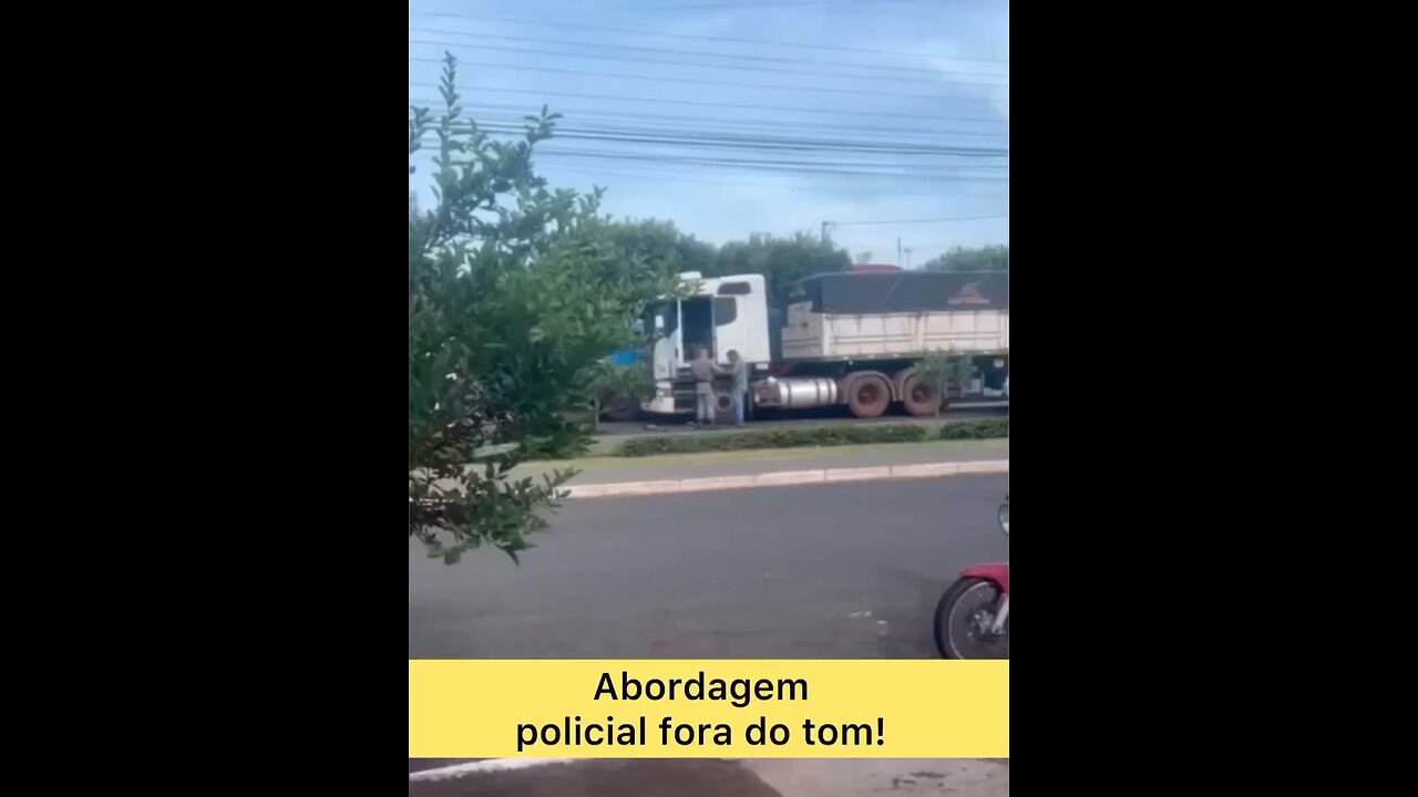 Abordagem policial militar da PMGO.