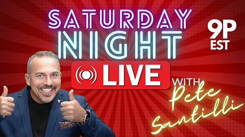 🇺🇸 SATURDAY NIGHT ⚡️ LIVE WITH PETE SANTILLI [SNL #4305-9PM]