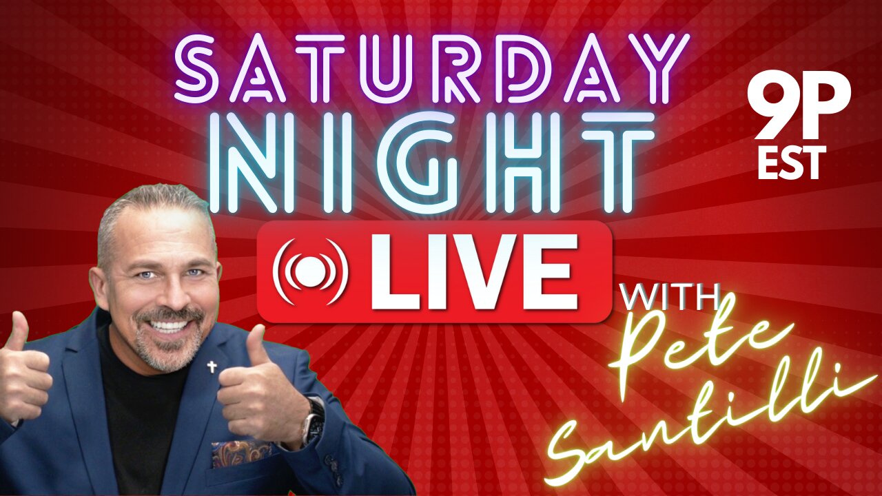 🇺🇸 SATURDAY NIGHT ⚡️ LIVE WITH PETE SANTILLI [SNL #4305-9PM]