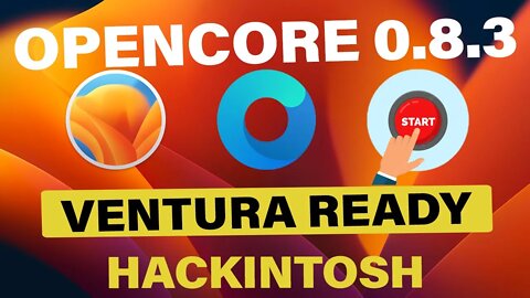 🧰 OPENCORE 0.8.3 ✅ PRONTO PARA O VENTURA - ATUALIZE DE FORMA RÁPIDA E SEGURA - DICAS EXTRAS 👊