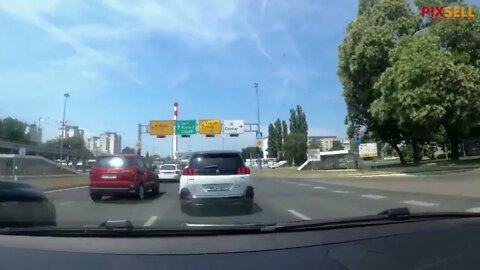 Timelapse vožnje od Plitvica do Zagreba