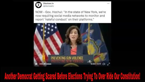 New York Governor Hochul Turns New York Into 1984 Overnight!