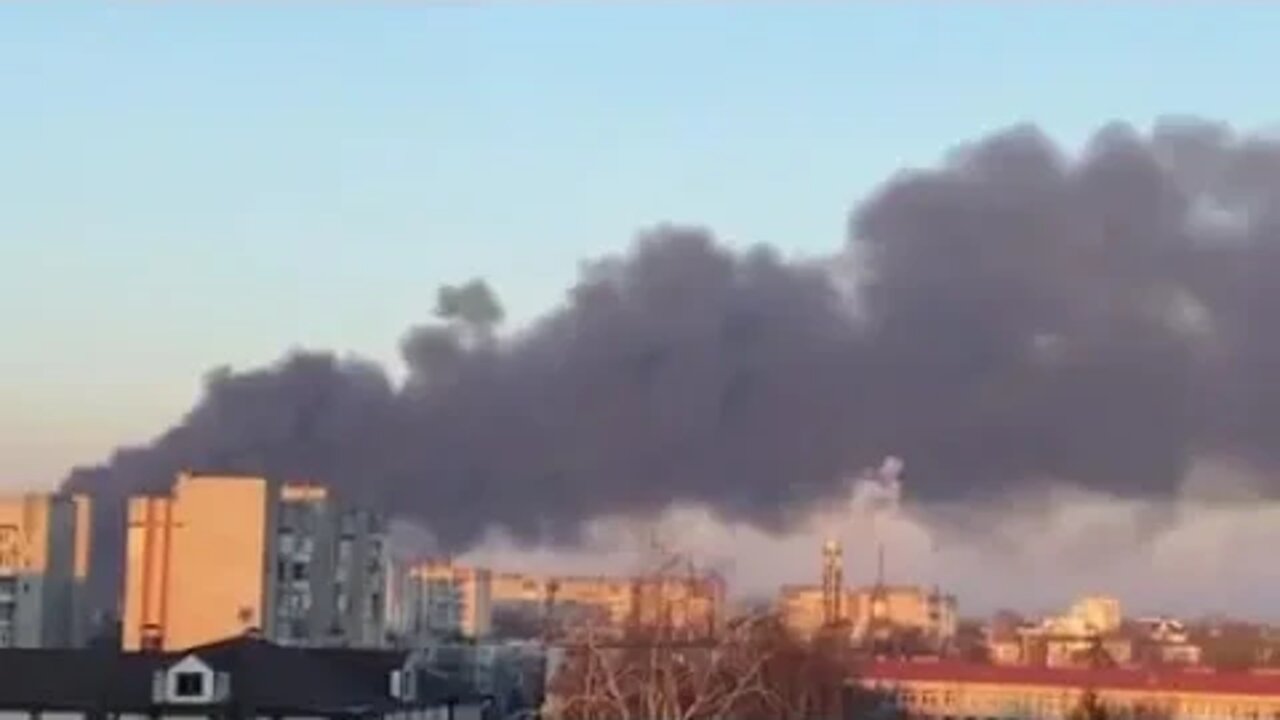 Ukraine's second largest airport in Lviv is shelled by Russia early in the morning