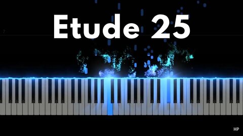 Etude Opus 25 - Hard Piano Tutorial #piano #synthesia #memepiano