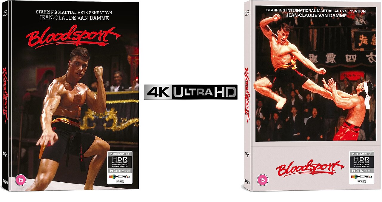 Bloodsport [4K & Blu-Ray Mediabook Covers A & B | Jean-Claude Van Damme]